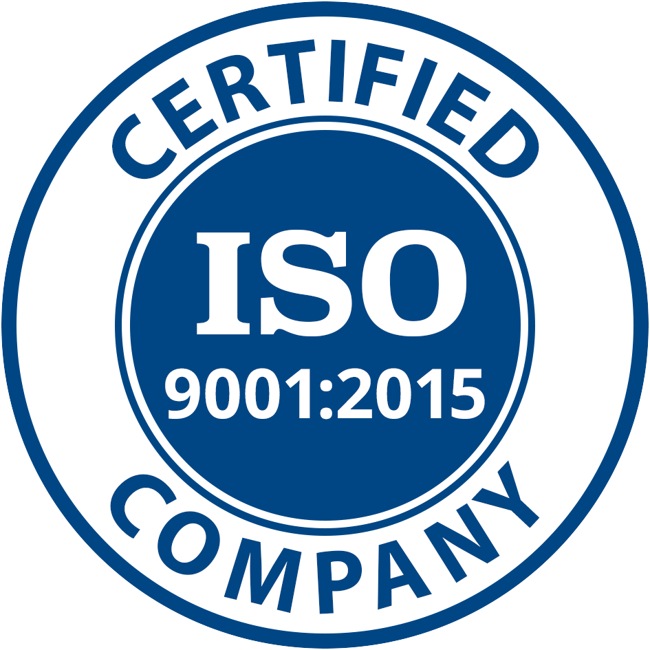 ISO 9001 certificate